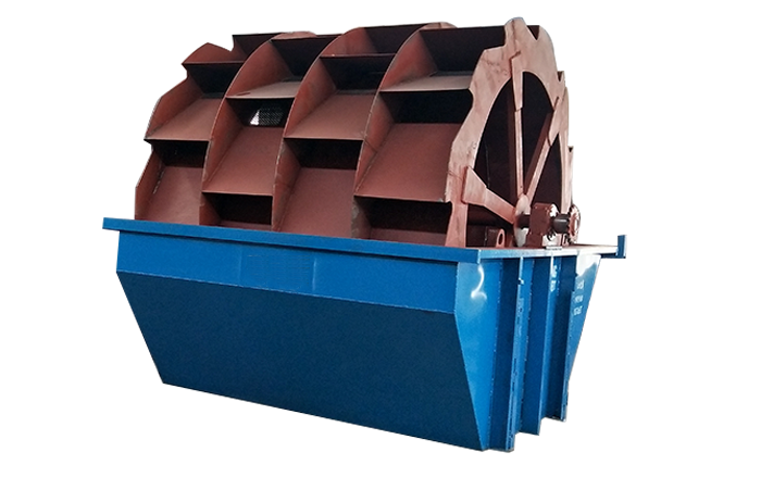 輪斗洗砂機大圖